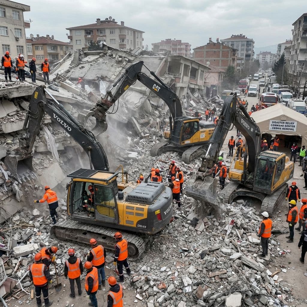 Deprem Sonrası Yıkıntı Kaldırma Süreci: Adım Adım Rehber